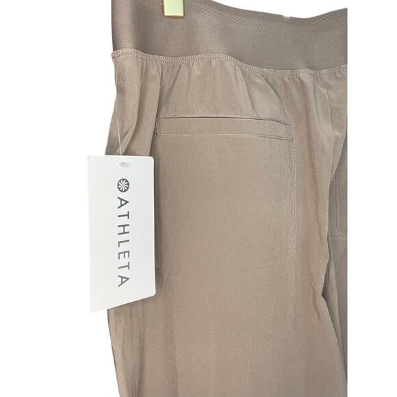 Athleta Brooklyn Heights Jogger Pants – Tan – Size 8 – NWT – Travel Ready - Picture 6 of 6